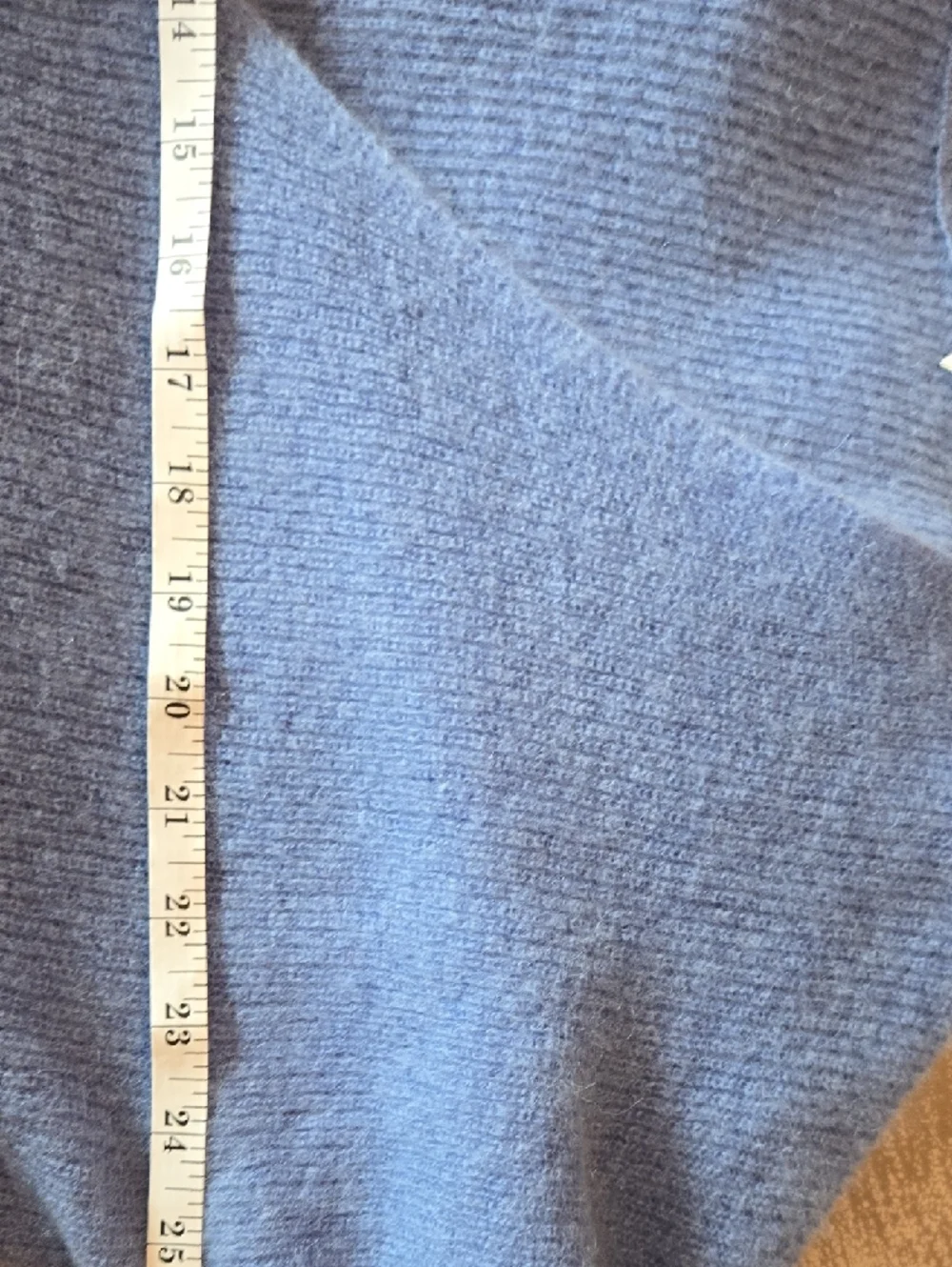 Sezane Sky Blue V-Neck Button Cardigan Sweater - Picture 5 of 6